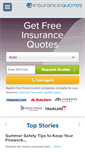 Mobile Screenshot of insurancequotes.com